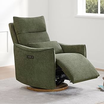 新品24-25NOVMBR LIVER153cm Amazon.com: CHITA Swivel Rocker Recliner Chair, Power